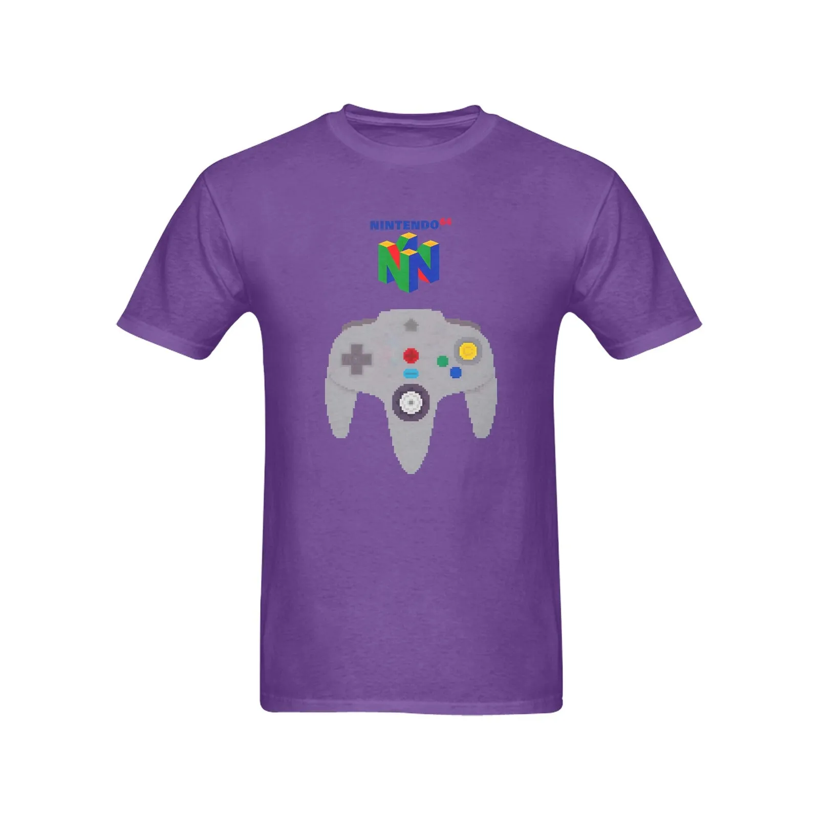 Nintendo 64 Controller Men's T-shirt 100% Cotton