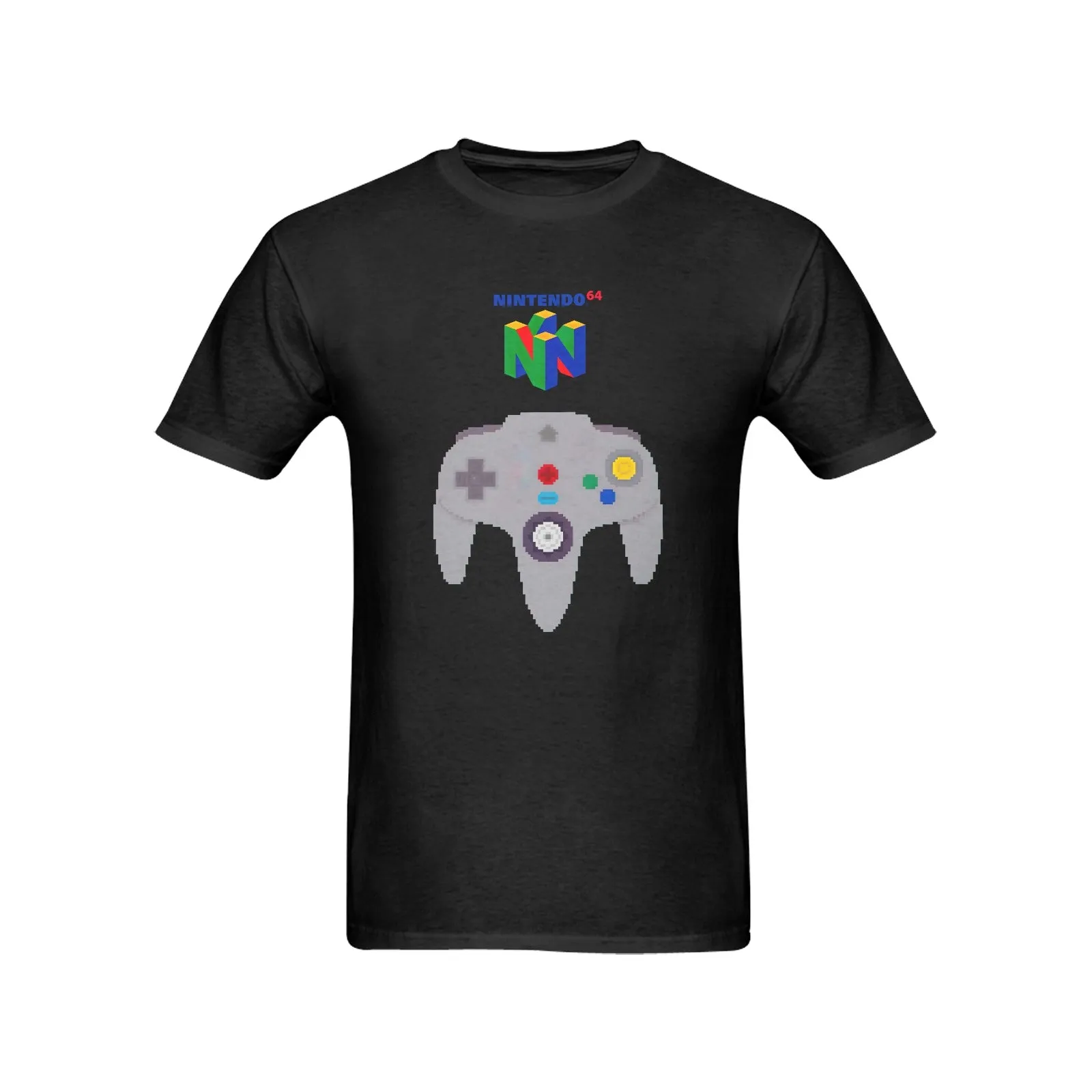 Nintendo 64 Controller Men's T-shirt 100% Cotton