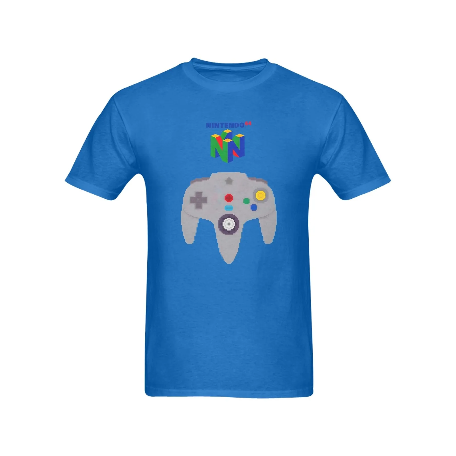 Nintendo 64 Controller Men's T-shirt 100% Cotton