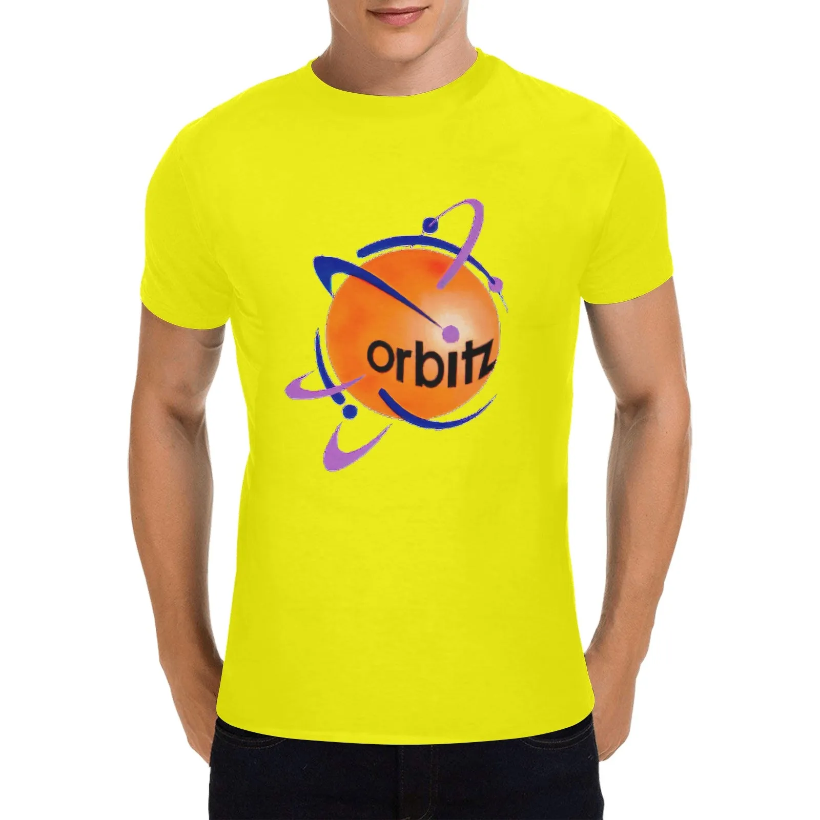 Orbitz Men's T-shirt 100% Cotton