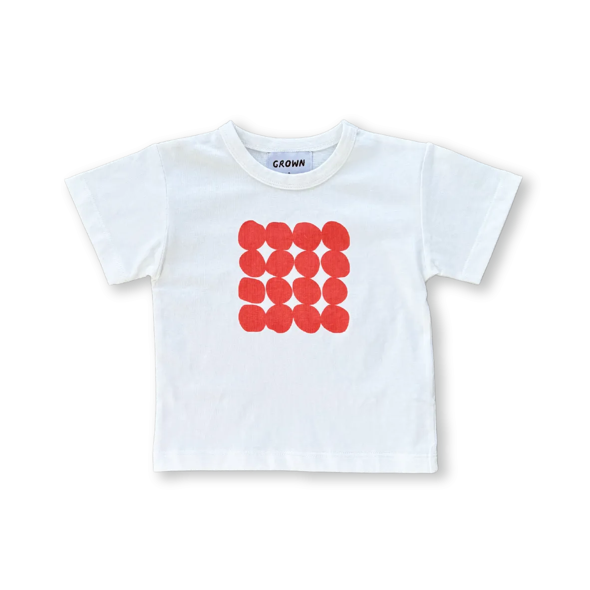 Organic Pebble Tee - Tomato