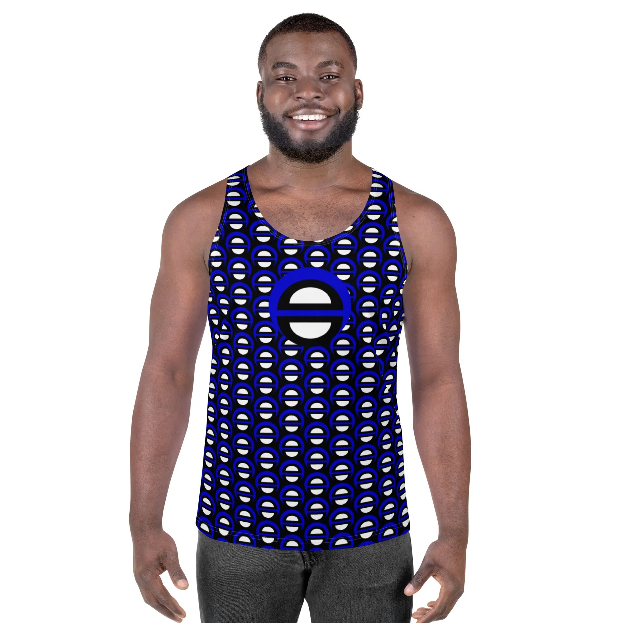 Origen Destination |On-Arrival Point of Origen Blu-light Unisex Tank Top