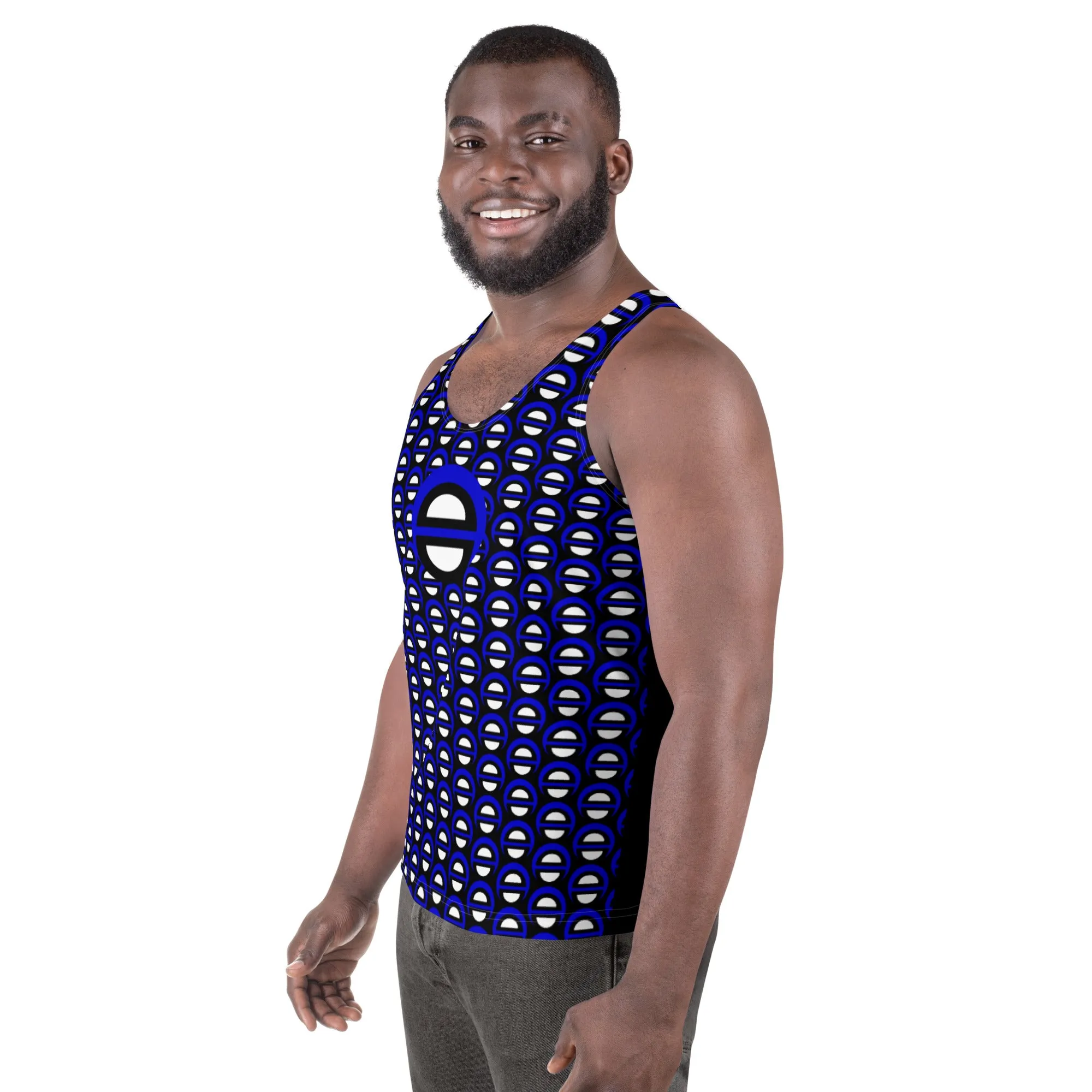 Origen Destination |On-Arrival Point of Origen Blu-light Unisex Tank Top