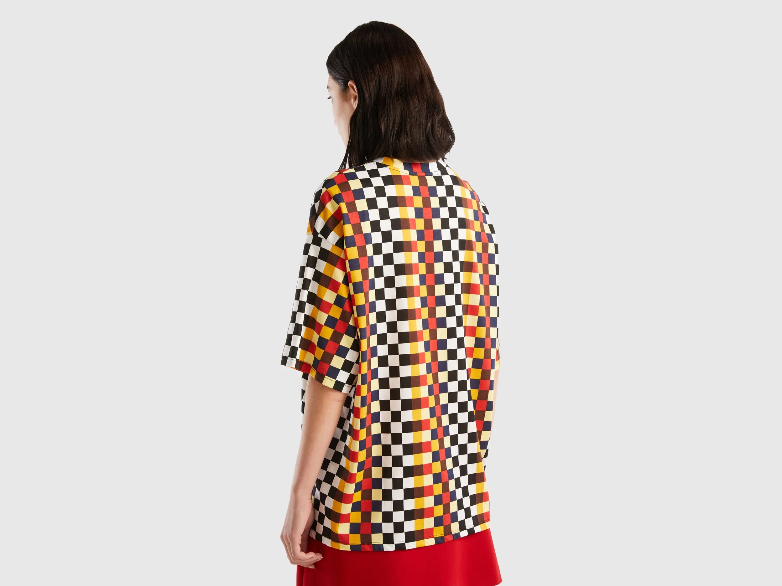 Oversized Crew Neck Printed T-Shirt