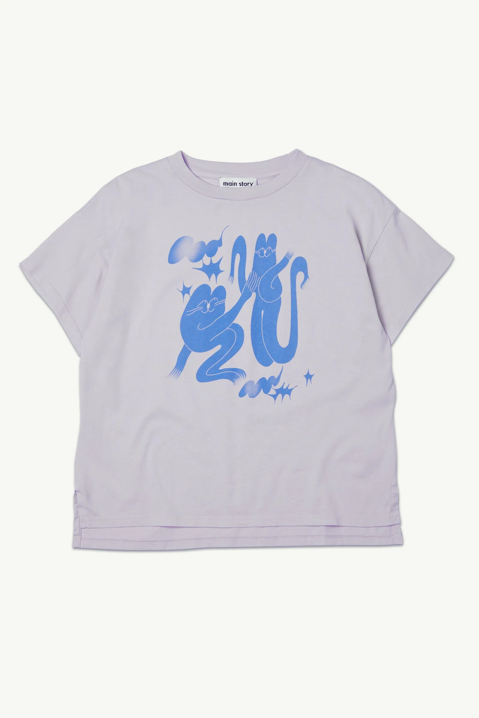 Oversized Tee - Misty Lilac