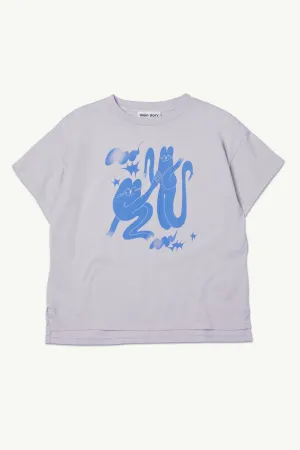 Oversized Tee - Misty Lilac
