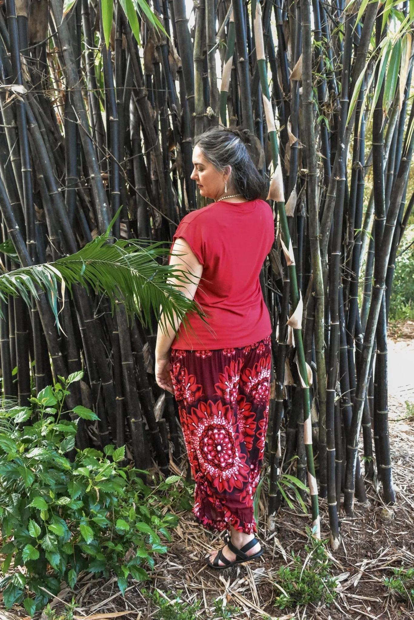 Passport Pants - Peace Red