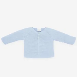 Paz Rodriguez Blue Knitted Cardigan