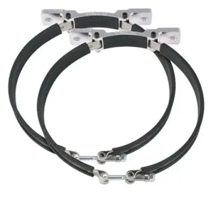 Peterson 9" Dry Sump Tank Mount Brackets ~ Pair