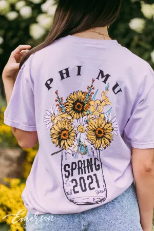 Phi Mu Spring 2021 PR Tee