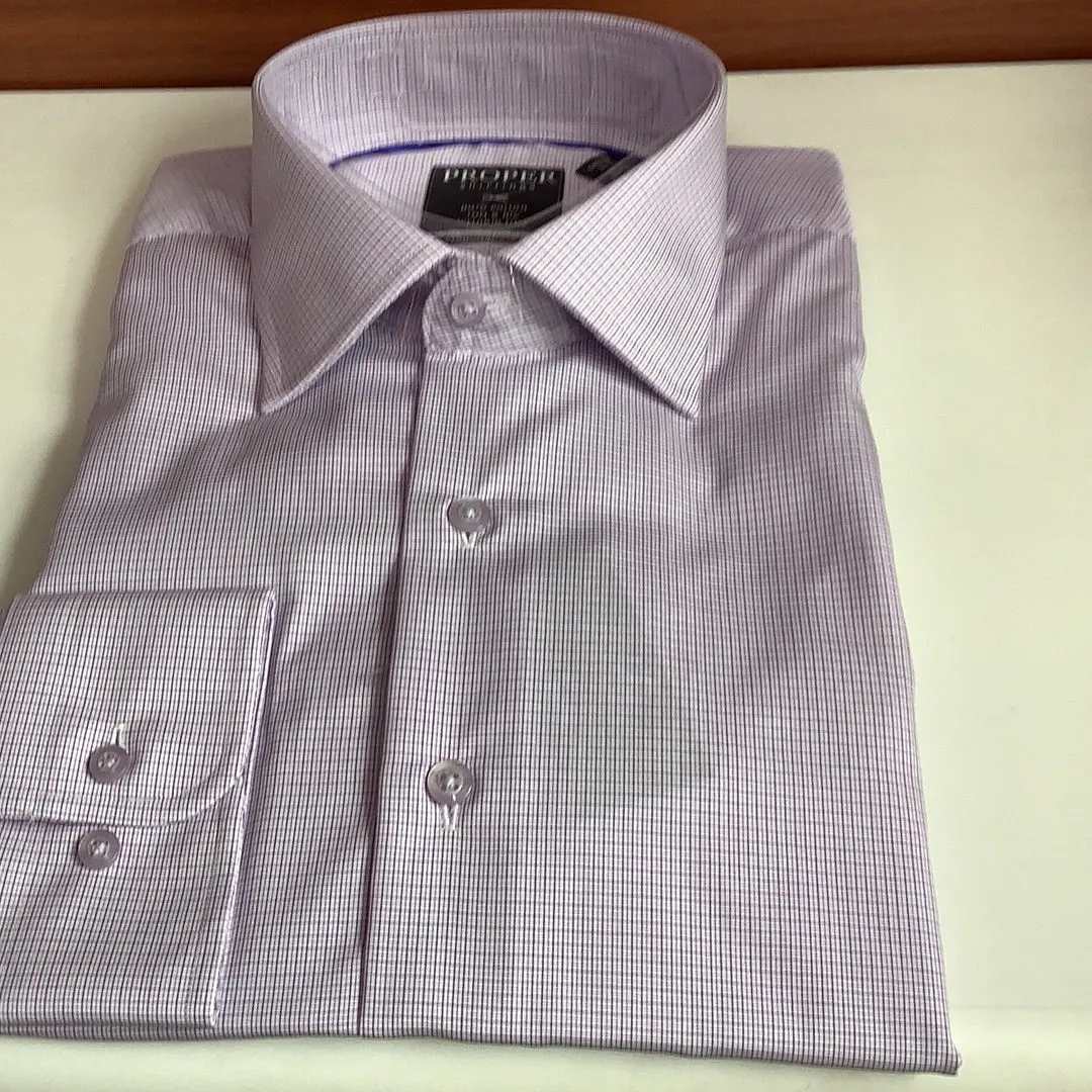 Proper Lavender Check Shirt