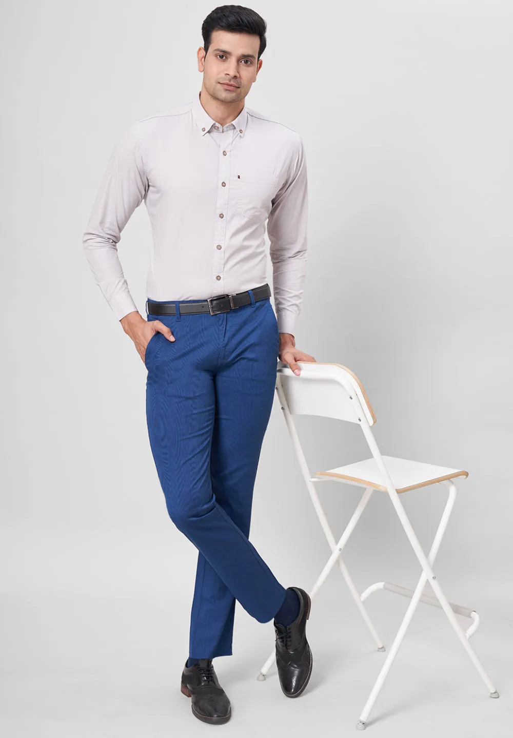 Pure Cotton Formal-Slim Fit Shirt - S42426