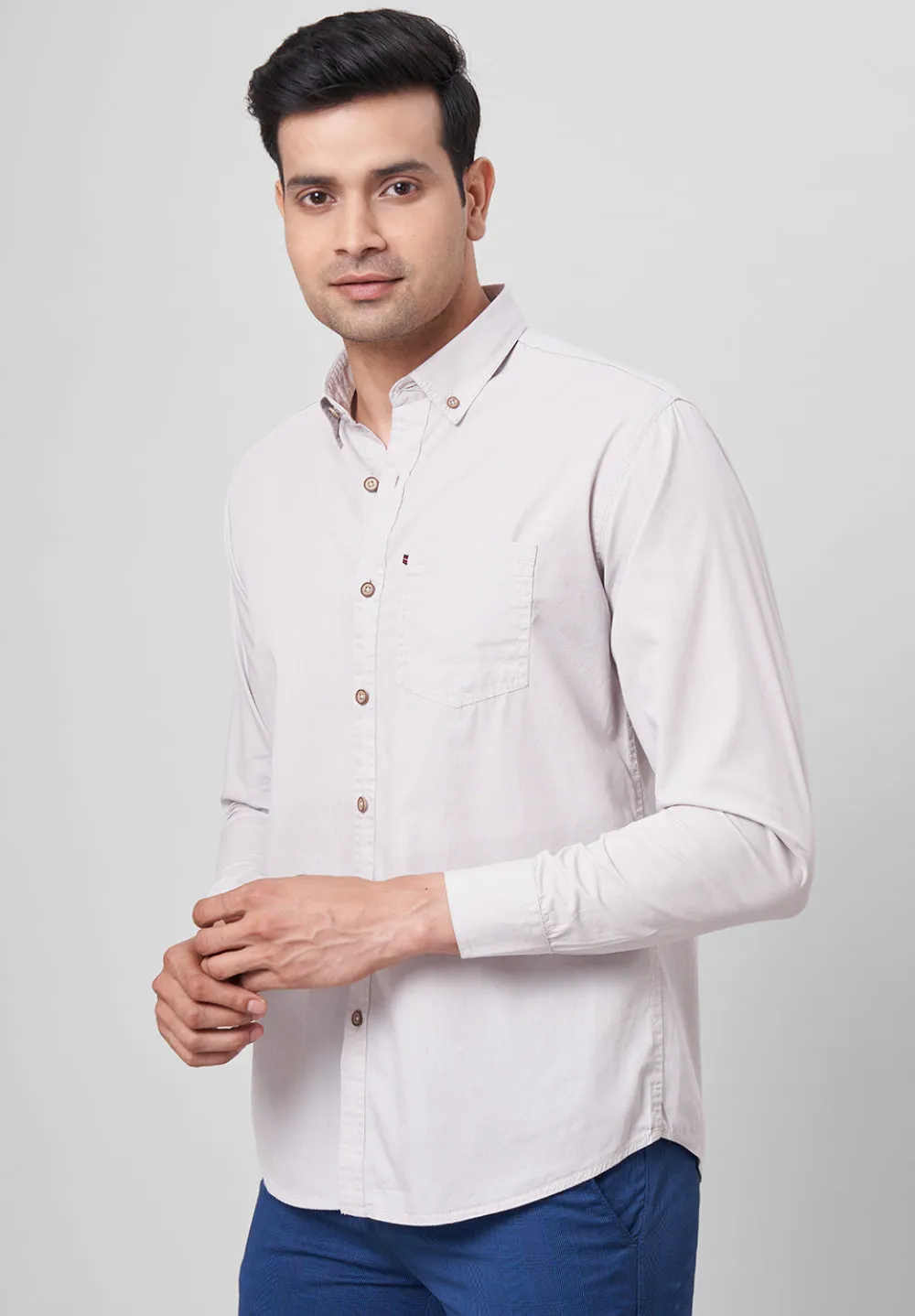 Pure Cotton Formal-Slim Fit Shirt - S42426