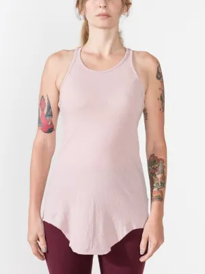 racerback tank - dirty pink