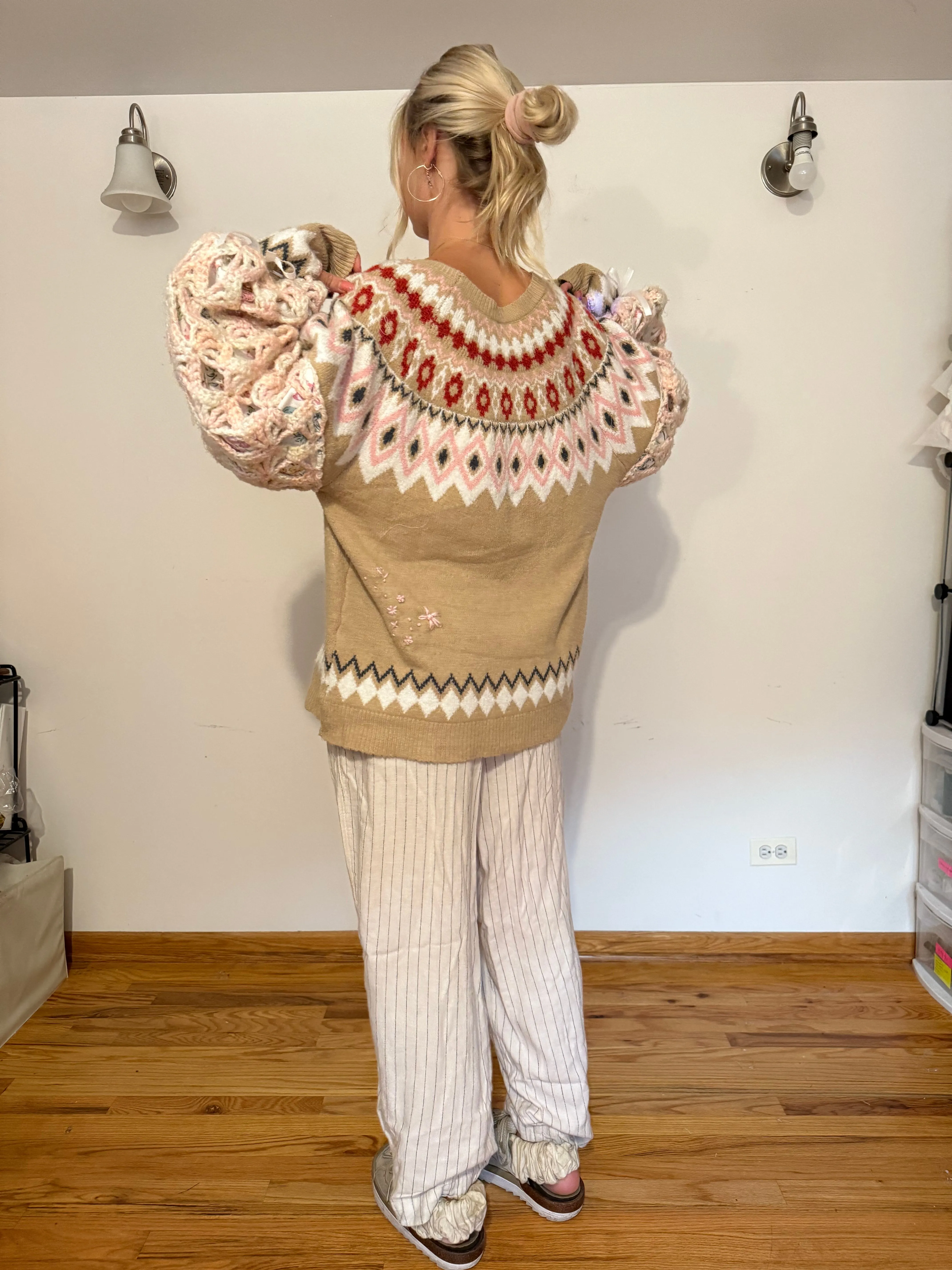 Reclaimed Michigan Cherry Sweater