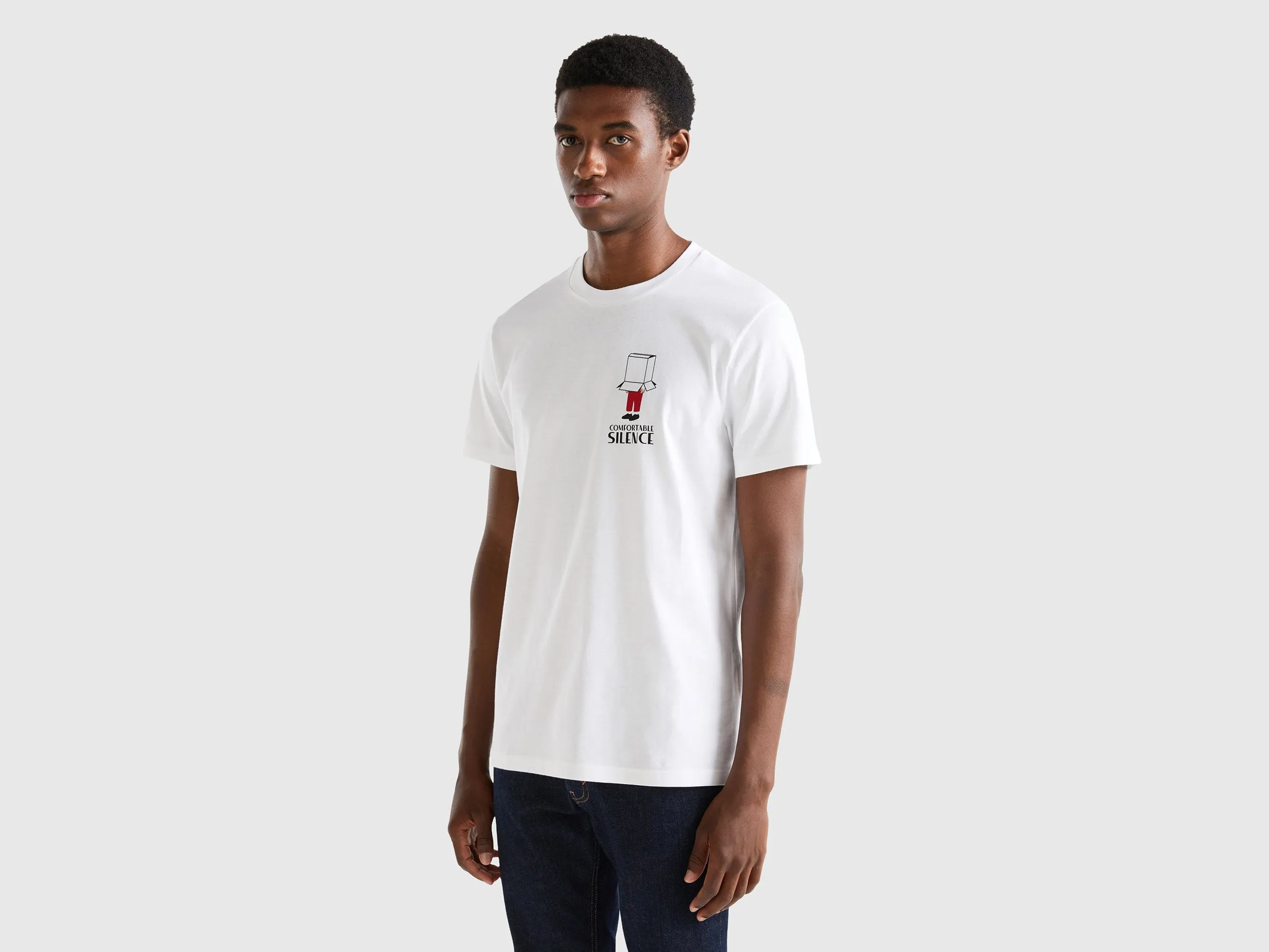 Regular Fit Crew Neck Printed T-Shirt