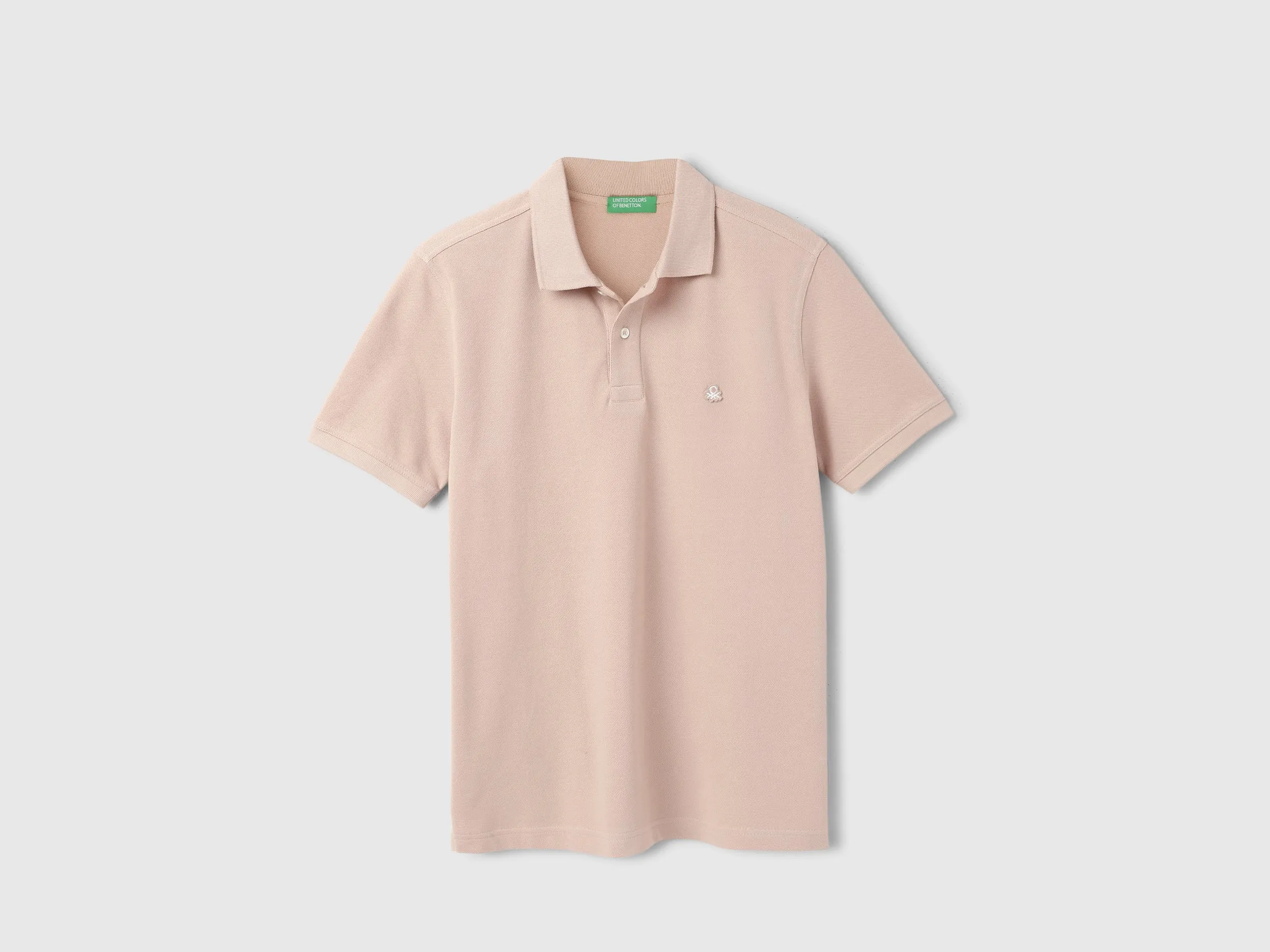 Regular Fit Polo Neck Solid T-Shirt
