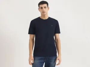Relaxed Fit Round Neck Solid T-Shirt