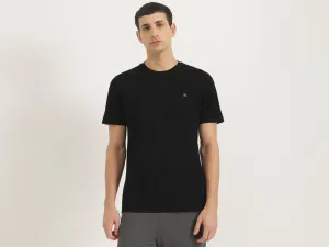 Relaxed Fit Round Neck Solid Tshirt