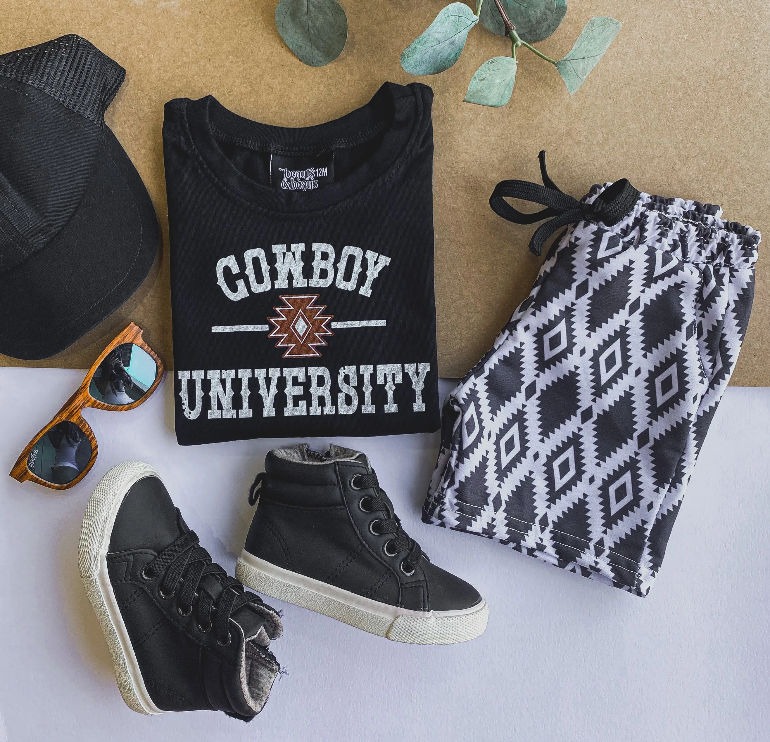 RESTOCK: cowboy university tee