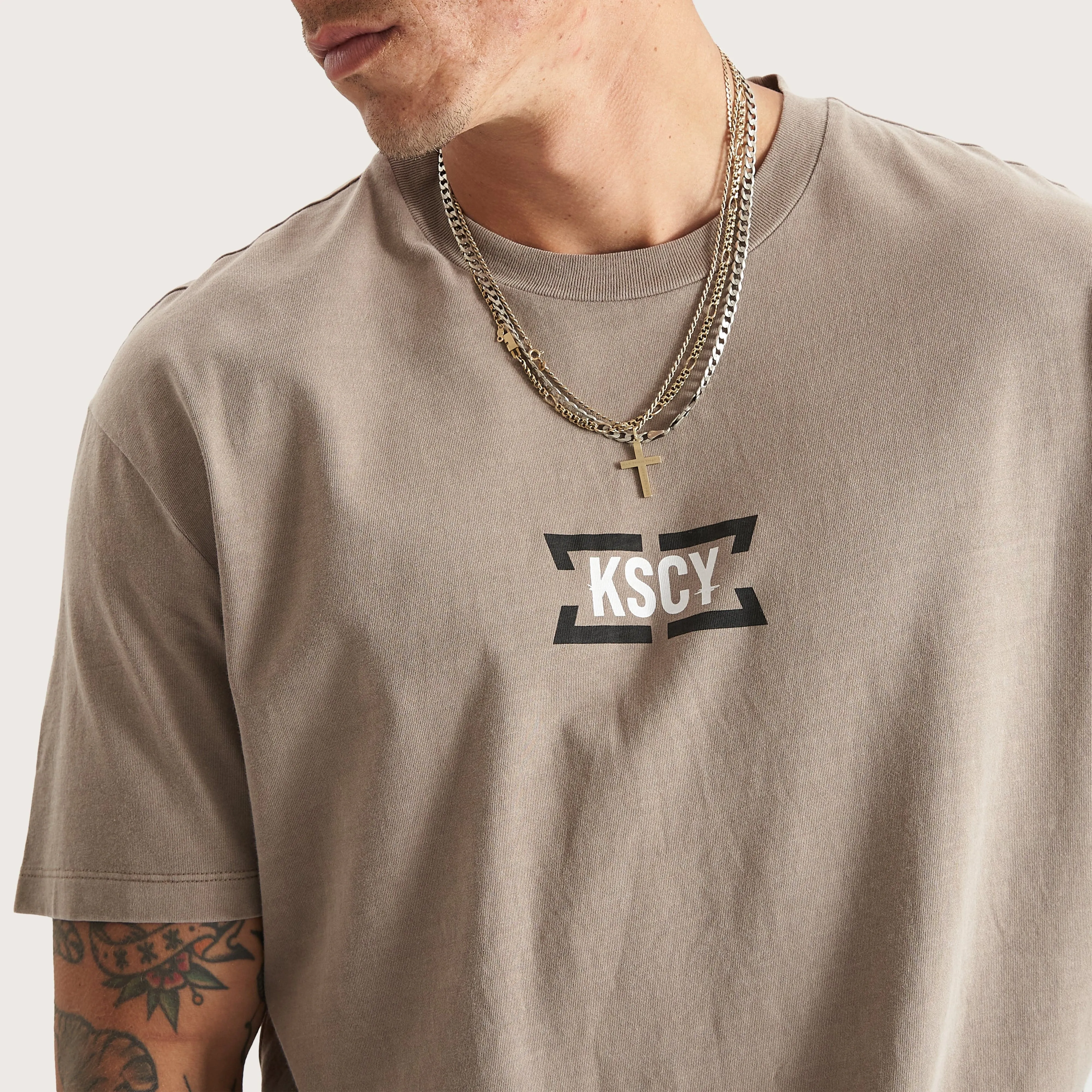 Retribution Relaxed Tee Pigment Driftwood