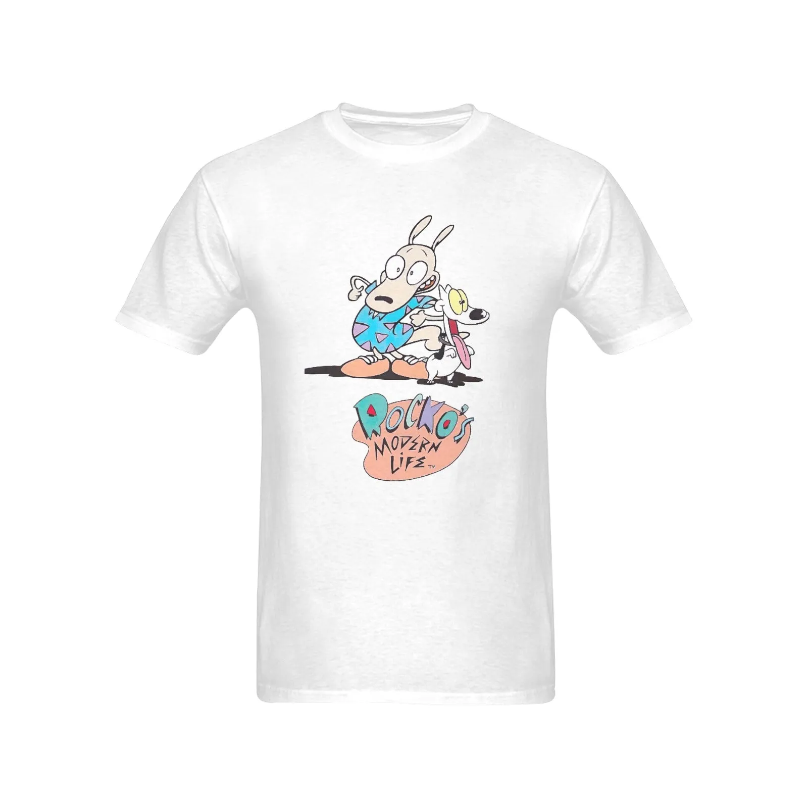 Rocko's Modern Life Men's T-shirt 100% Cotton v2.0