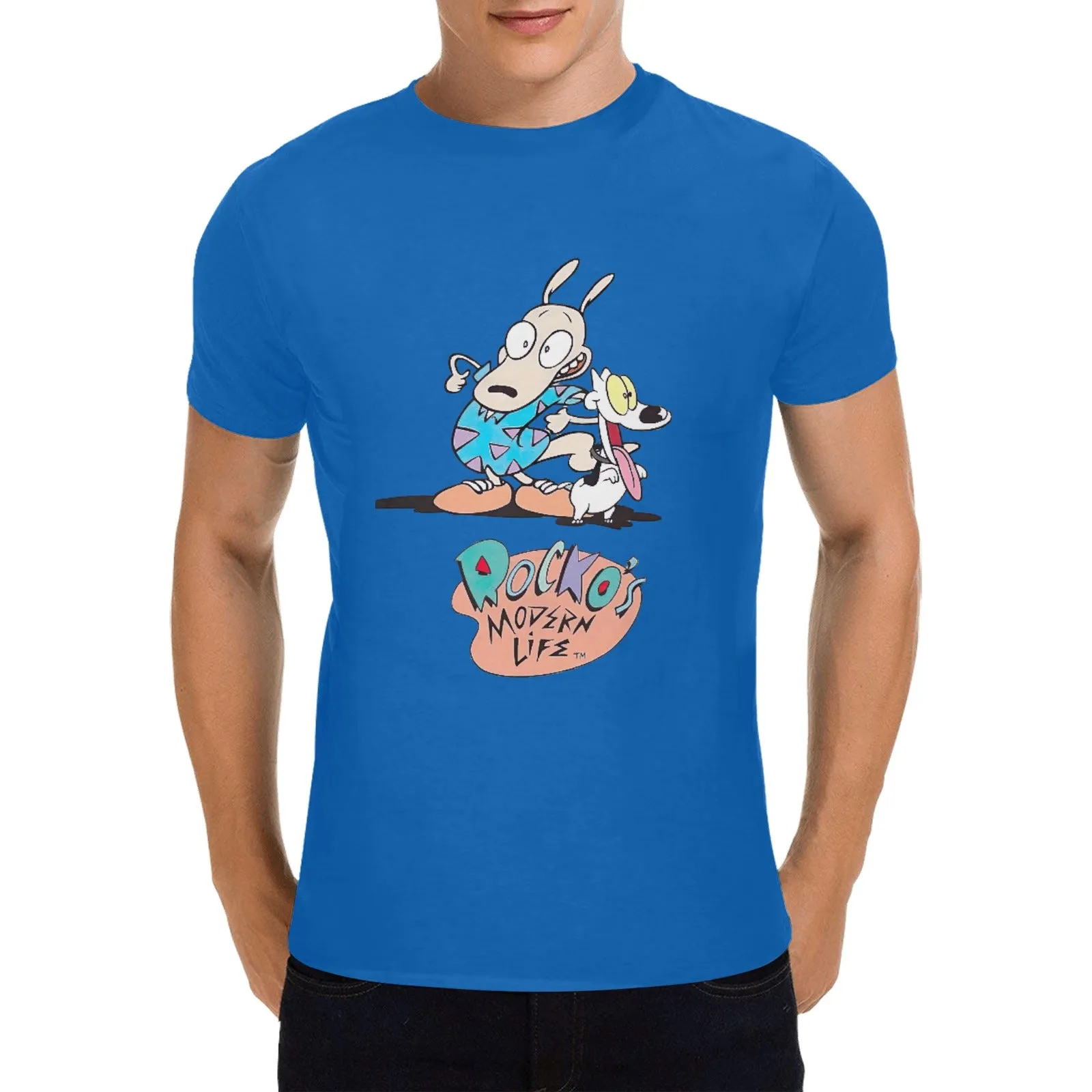 Rocko's Modern Life Men's T-shirt 100% Cotton v2.0