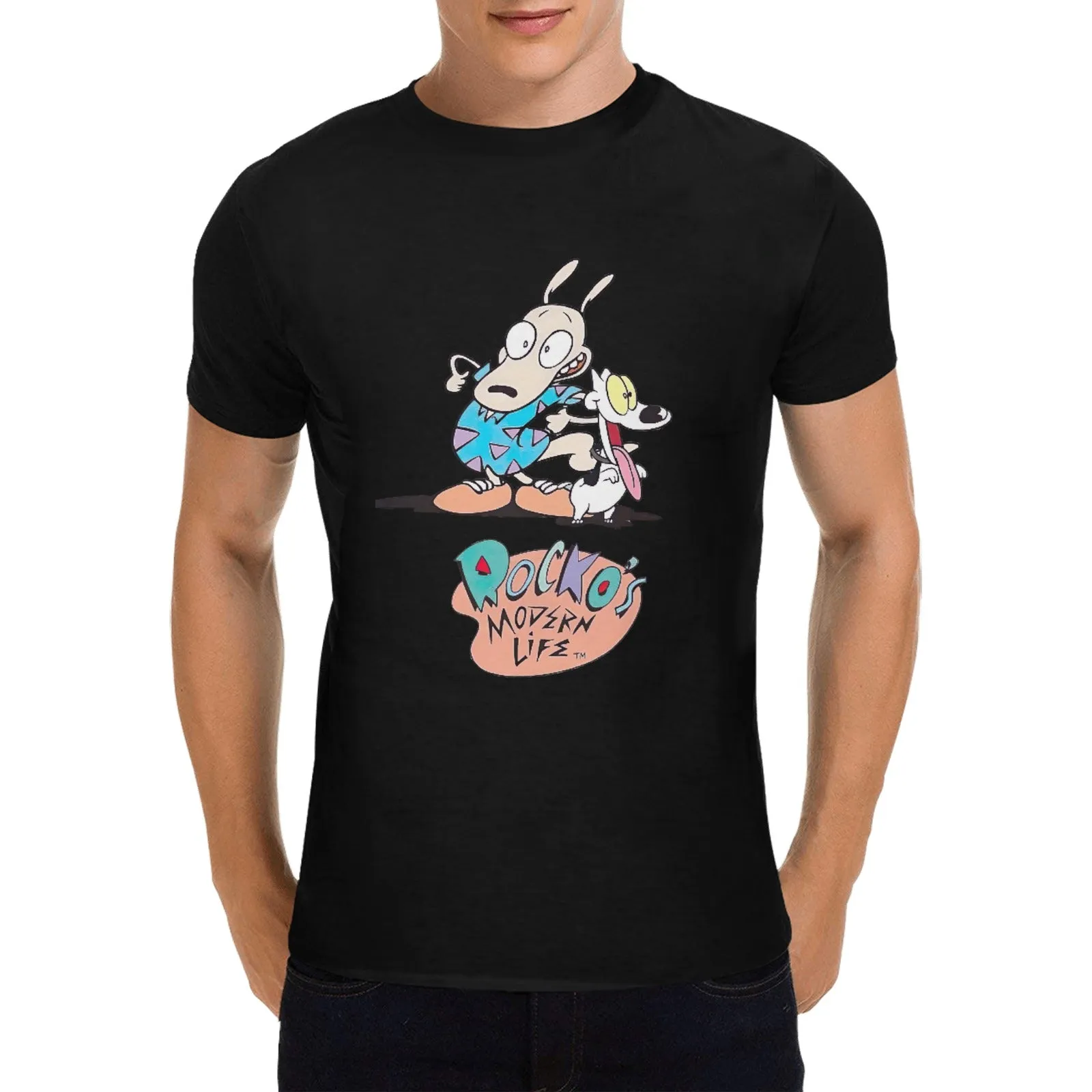 Rocko's Modern Life Men's T-shirt 100% Cotton v2.0