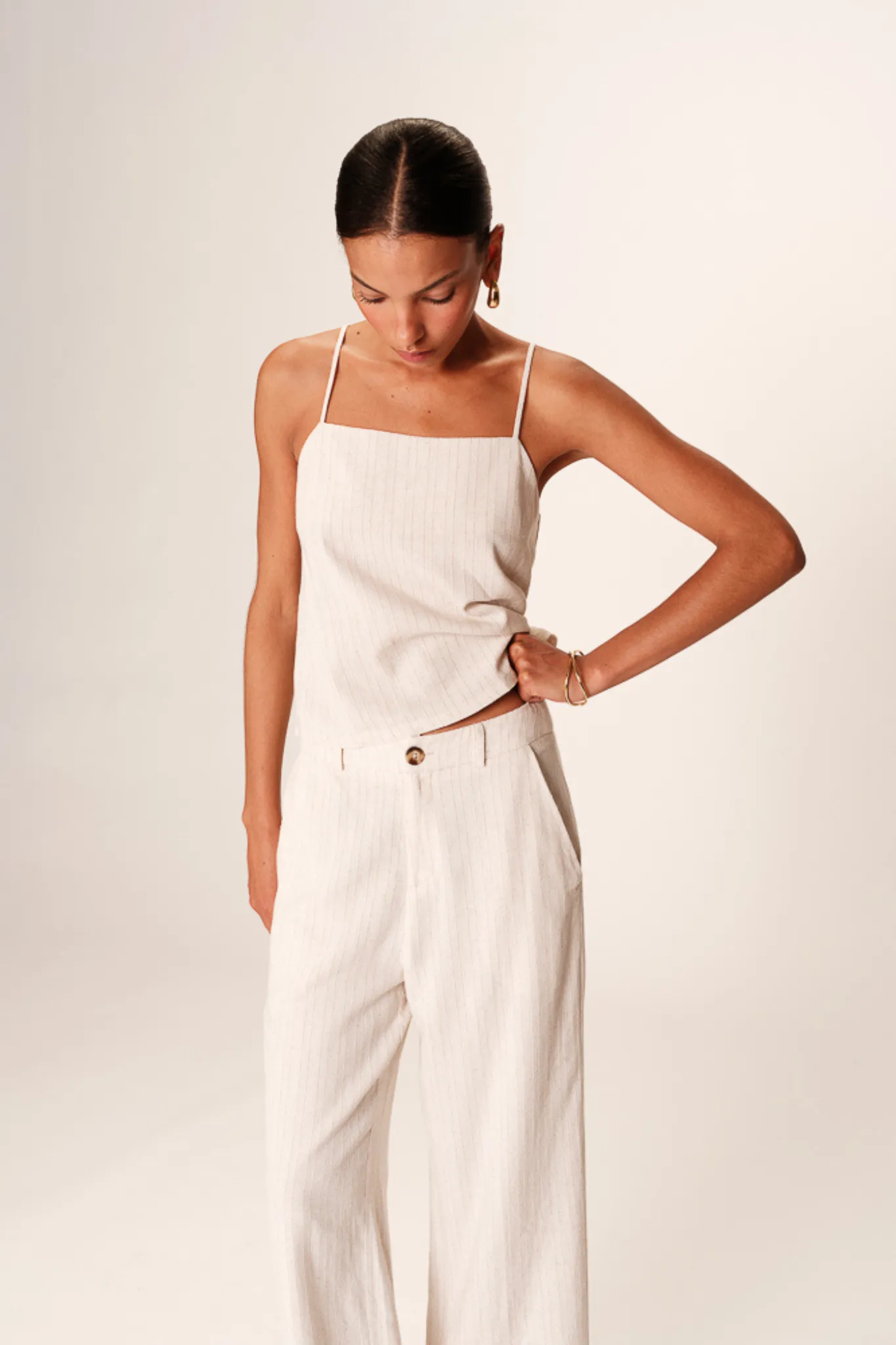 ROMAIN PANTS - BEIGE