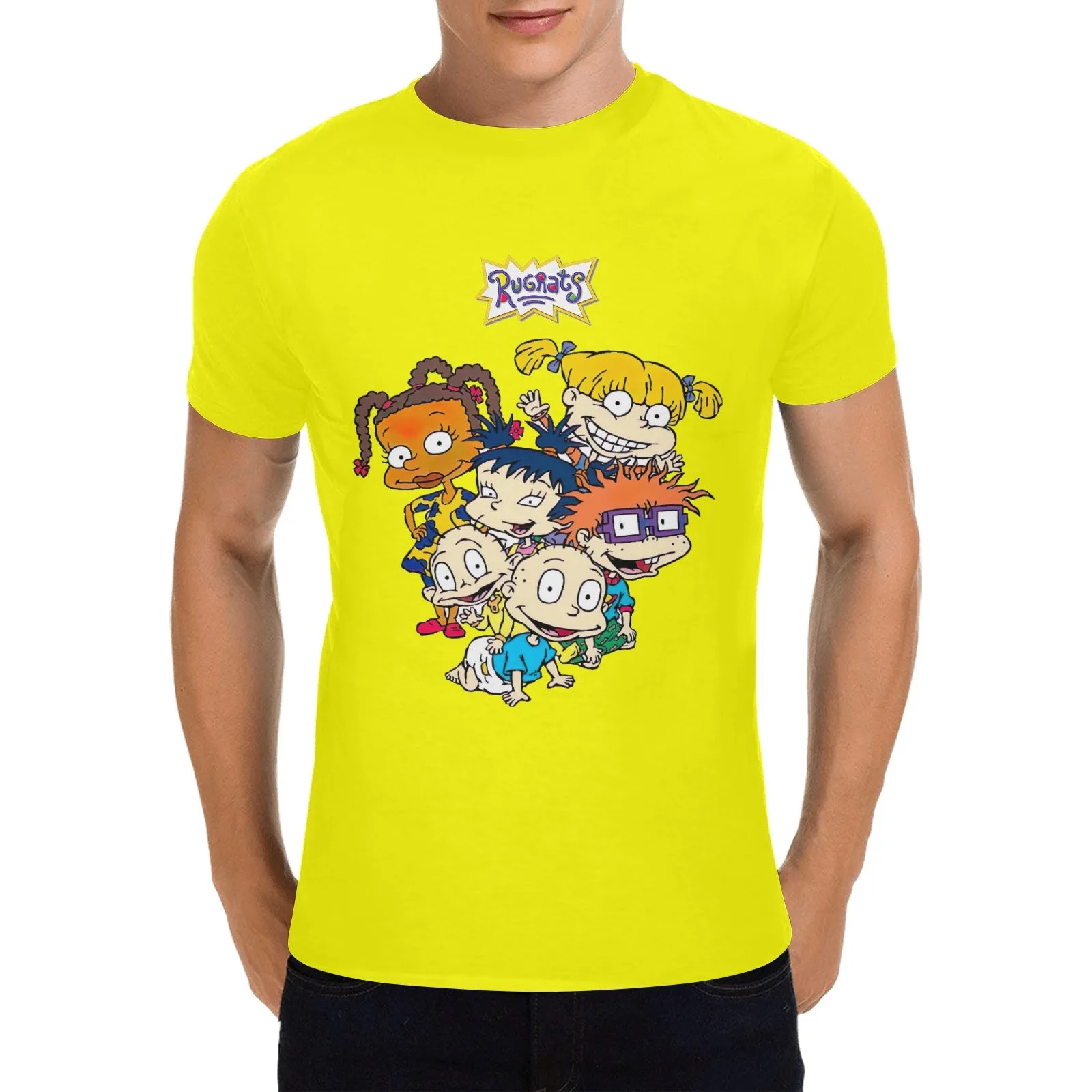 Rugrats Crew Men's T-shirt 100% Cotton