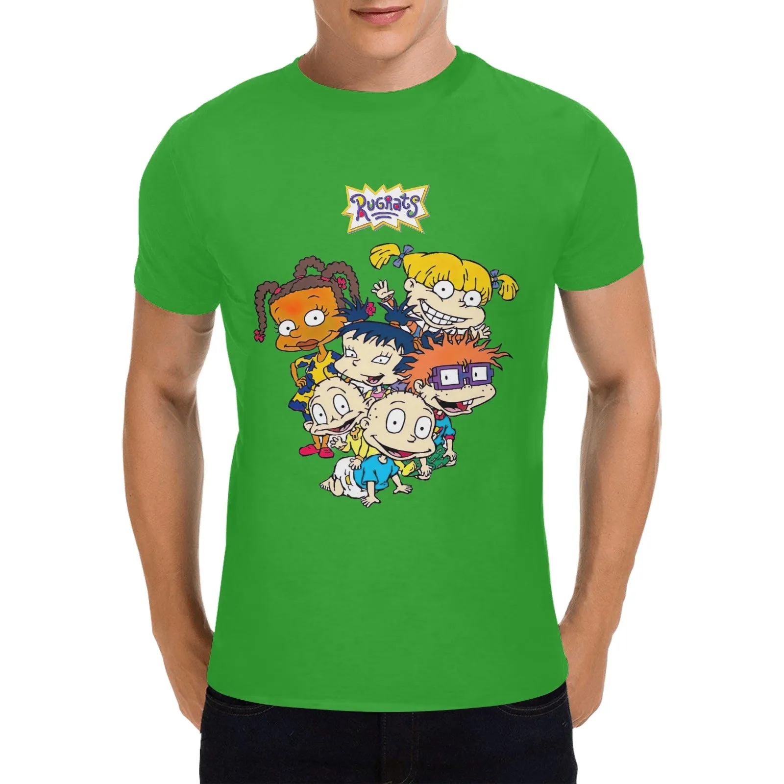 Rugrats Crew Men's T-shirt 100% Cotton