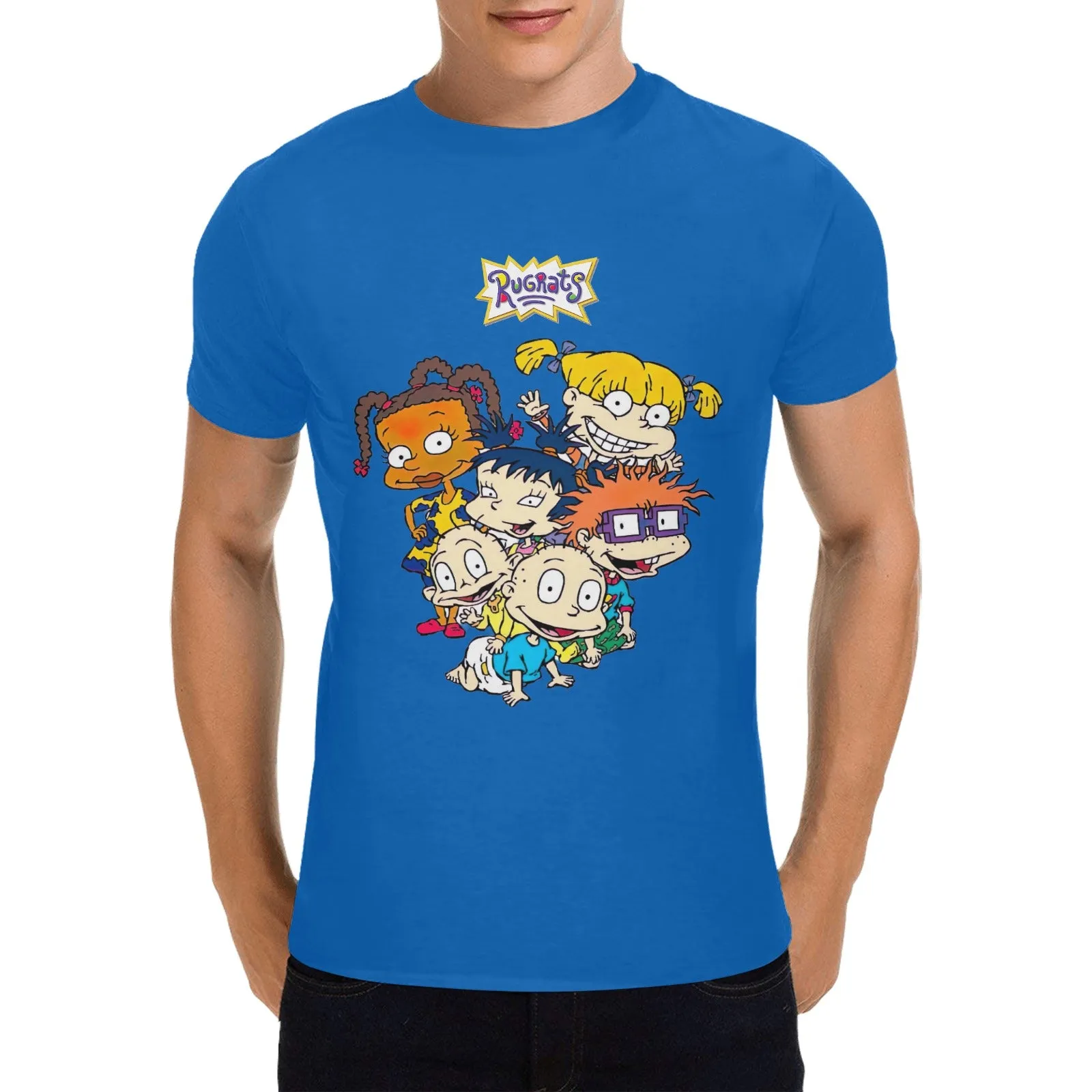 Rugrats Crew Men's T-shirt 100% Cotton