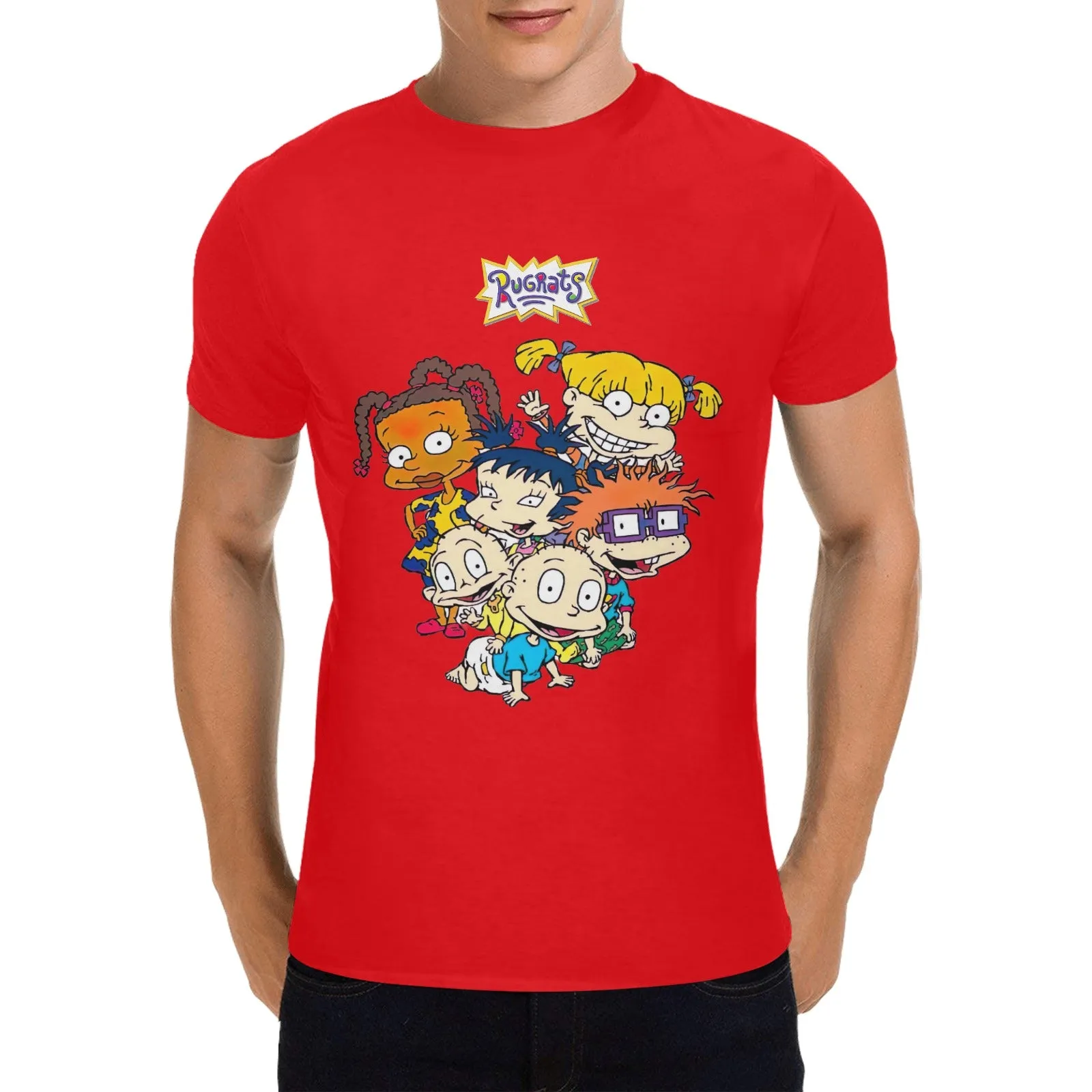 Rugrats Crew Men's T-shirt 100% Cotton