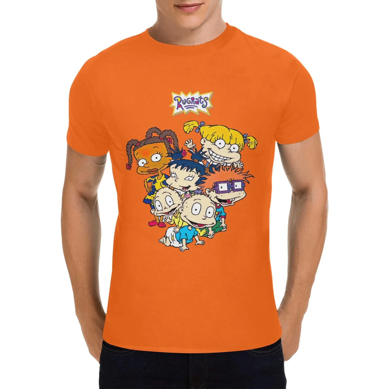 Rugrats Crew Men's T-shirt 100% Cotton