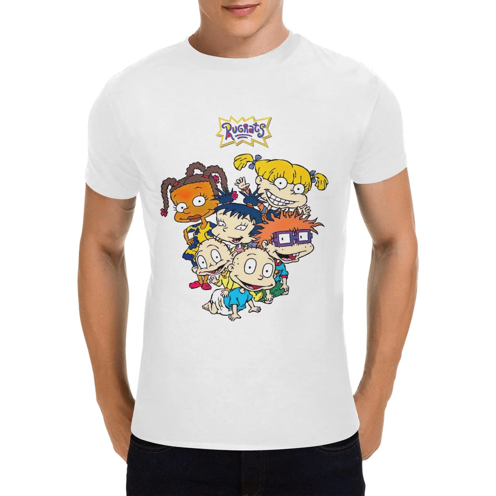 Rugrats Crew Men's T-shirt 100% Cotton