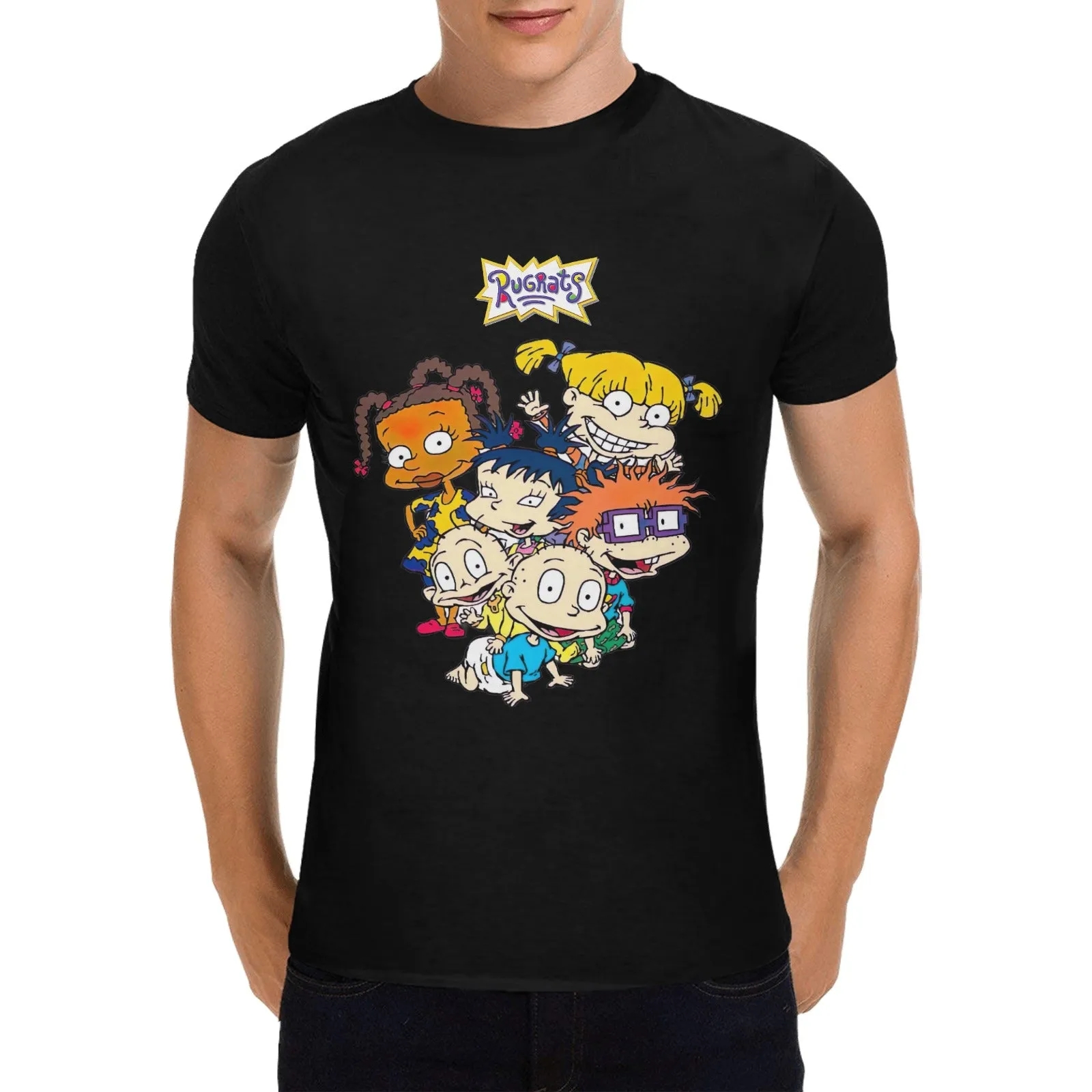 Rugrats Crew Men's T-shirt 100% Cotton
