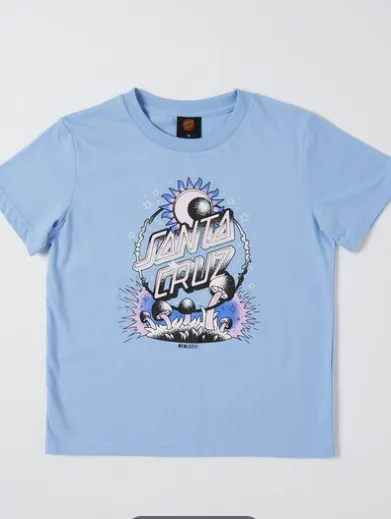 Santa Cruz Dark Arts Dot Font Relaxed tee
