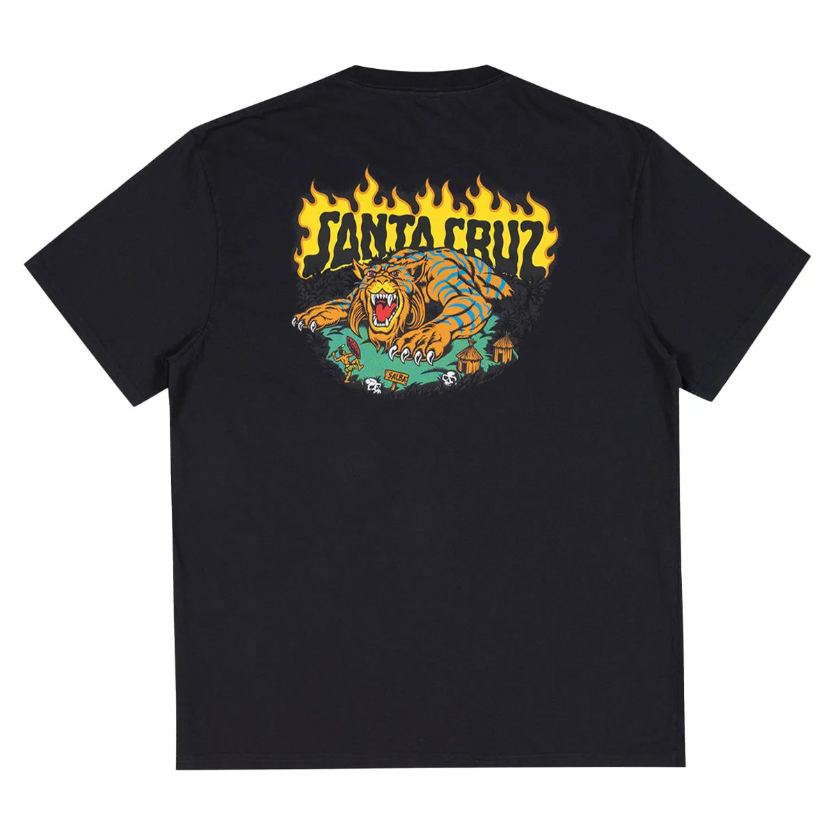 Santa Cruz - Salba Tiger Redux Tee Off Black