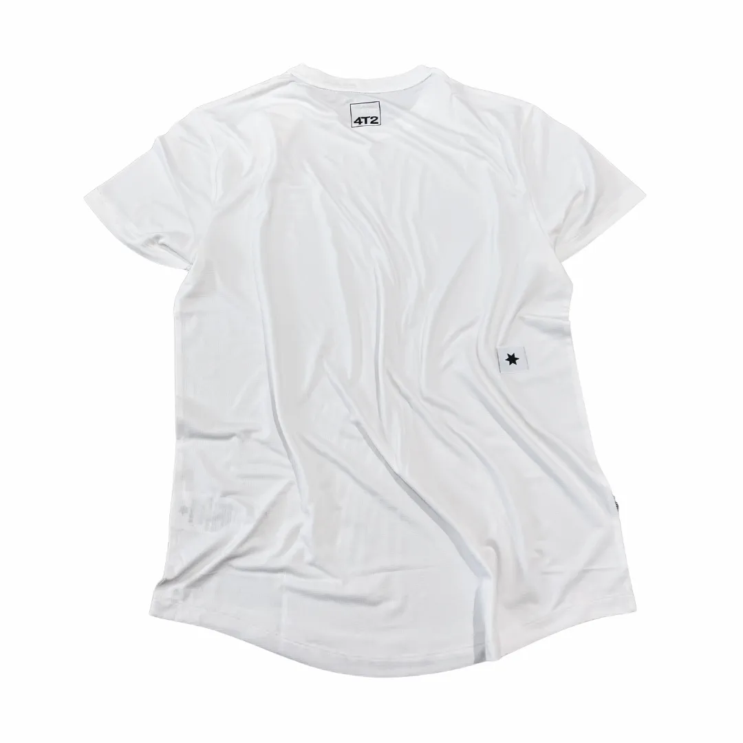 saysky clean combat t-shirt, una mas, white.