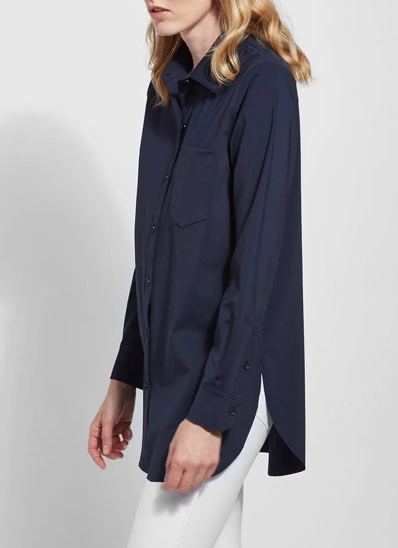 Schiffer Button Down | Navy