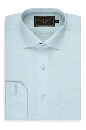 Sea Green Plain Dress Shirt