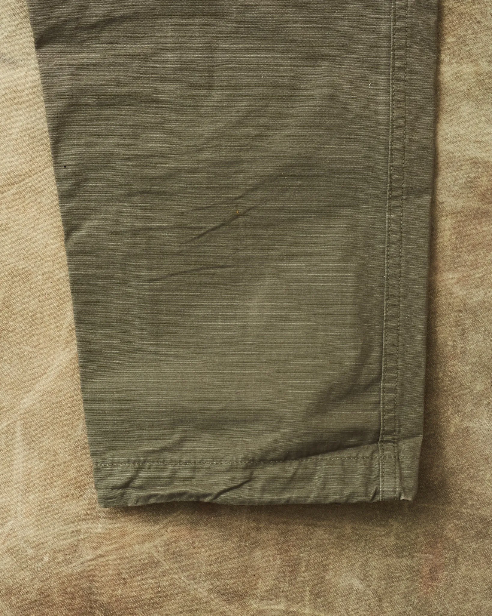 Second Hand OrSlow Vintage Fit Ripstop Cargo Pants Green EU XS / JPN 1