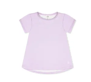 Set Athletic: Bridget Basic Tee in Petal Purple