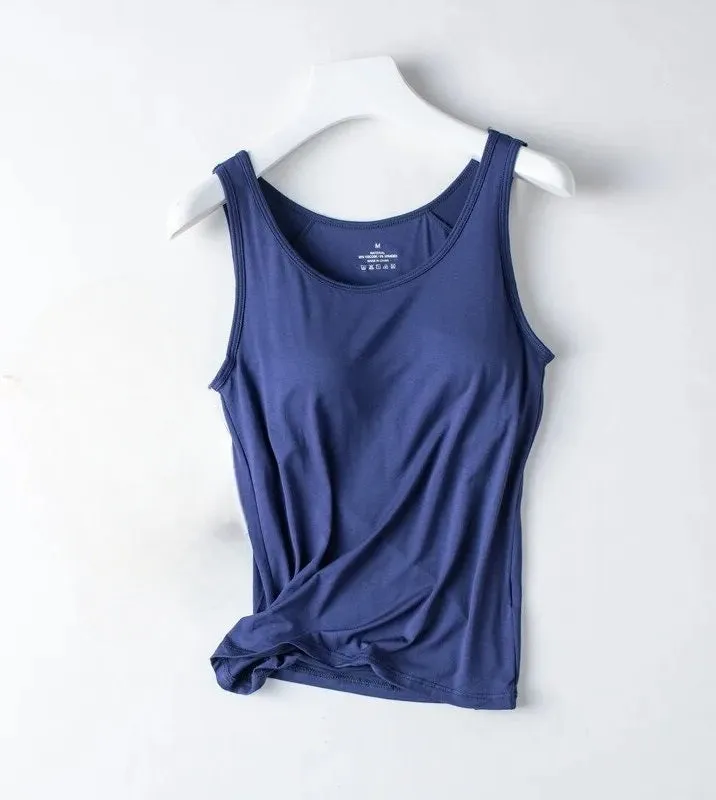 Shelf Bra Tank Top Plus size available