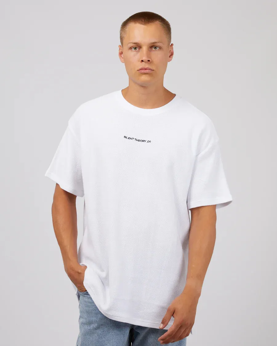 SILENT THEORY ALL DAY LOGO TEE WHITE