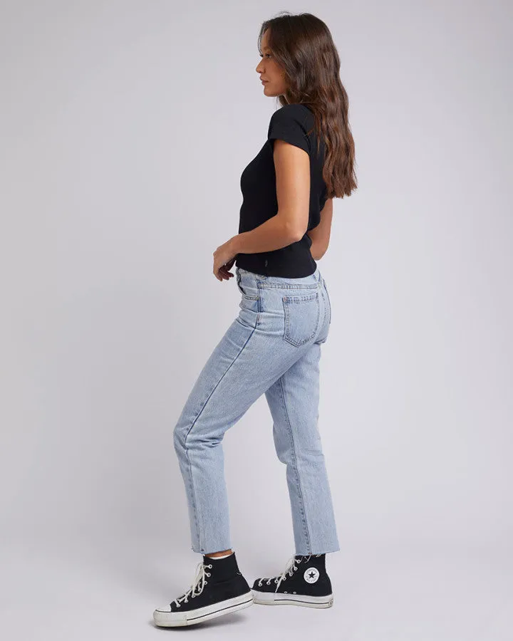 Silent Theory Bella Tee - Black
