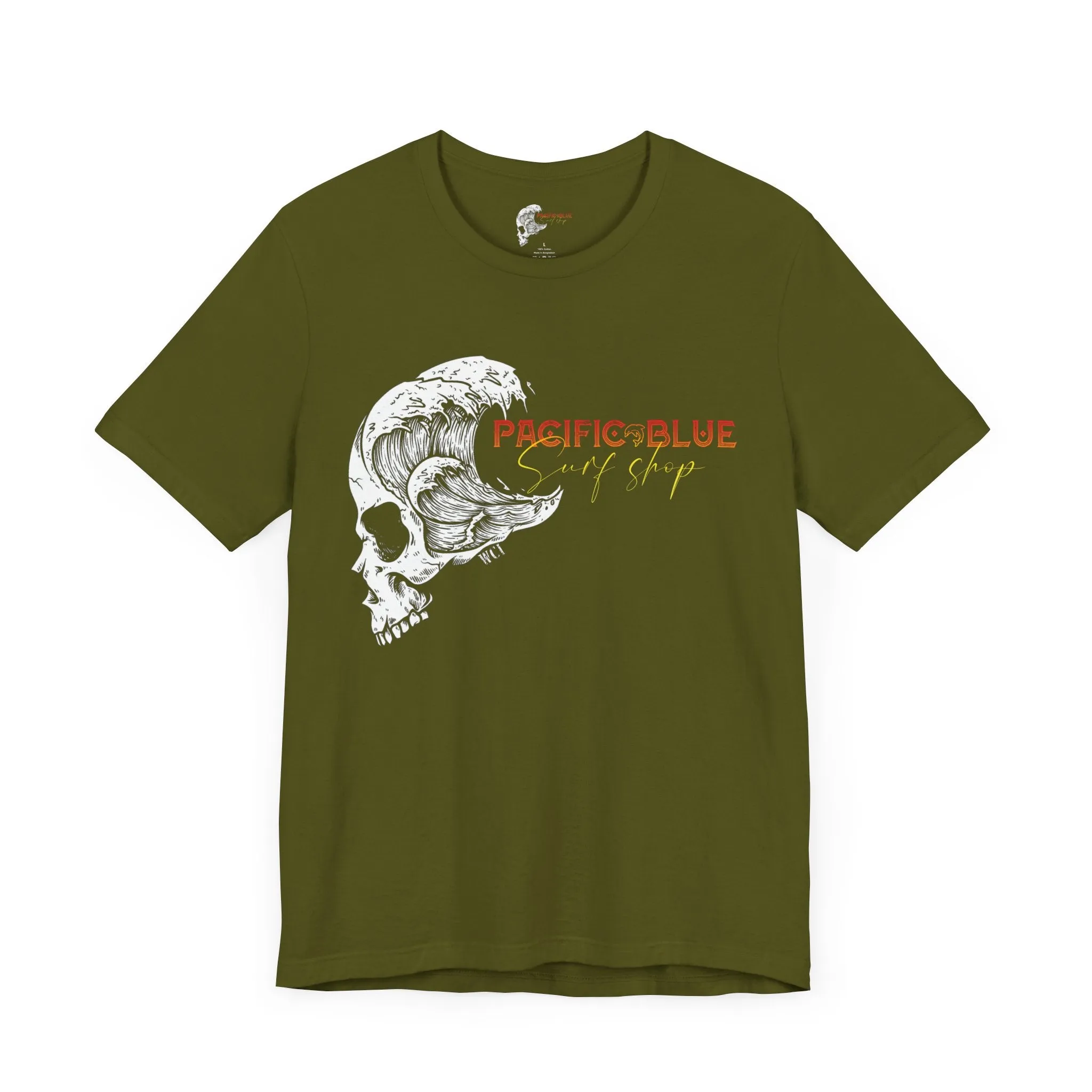 Skull Wave Sunset / Pacific Blue Surf Shop   /WCI  Short Sleeve Tee