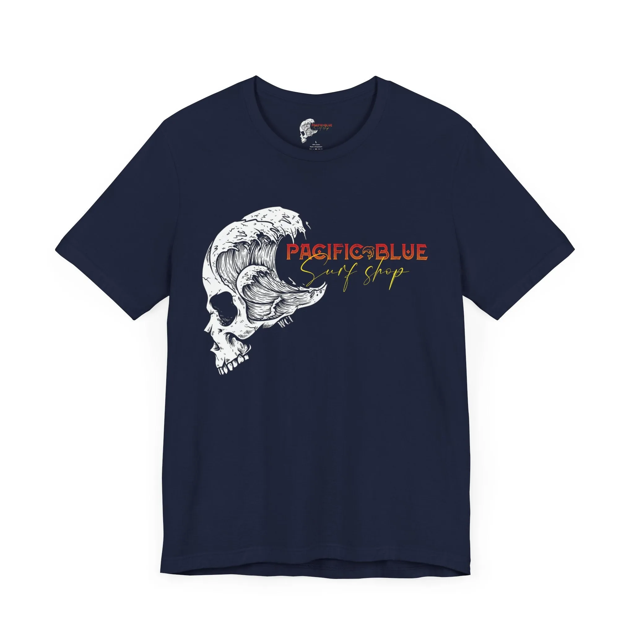 Skull Wave Sunset / Pacific Blue Surf Shop   /WCI  Short Sleeve Tee
