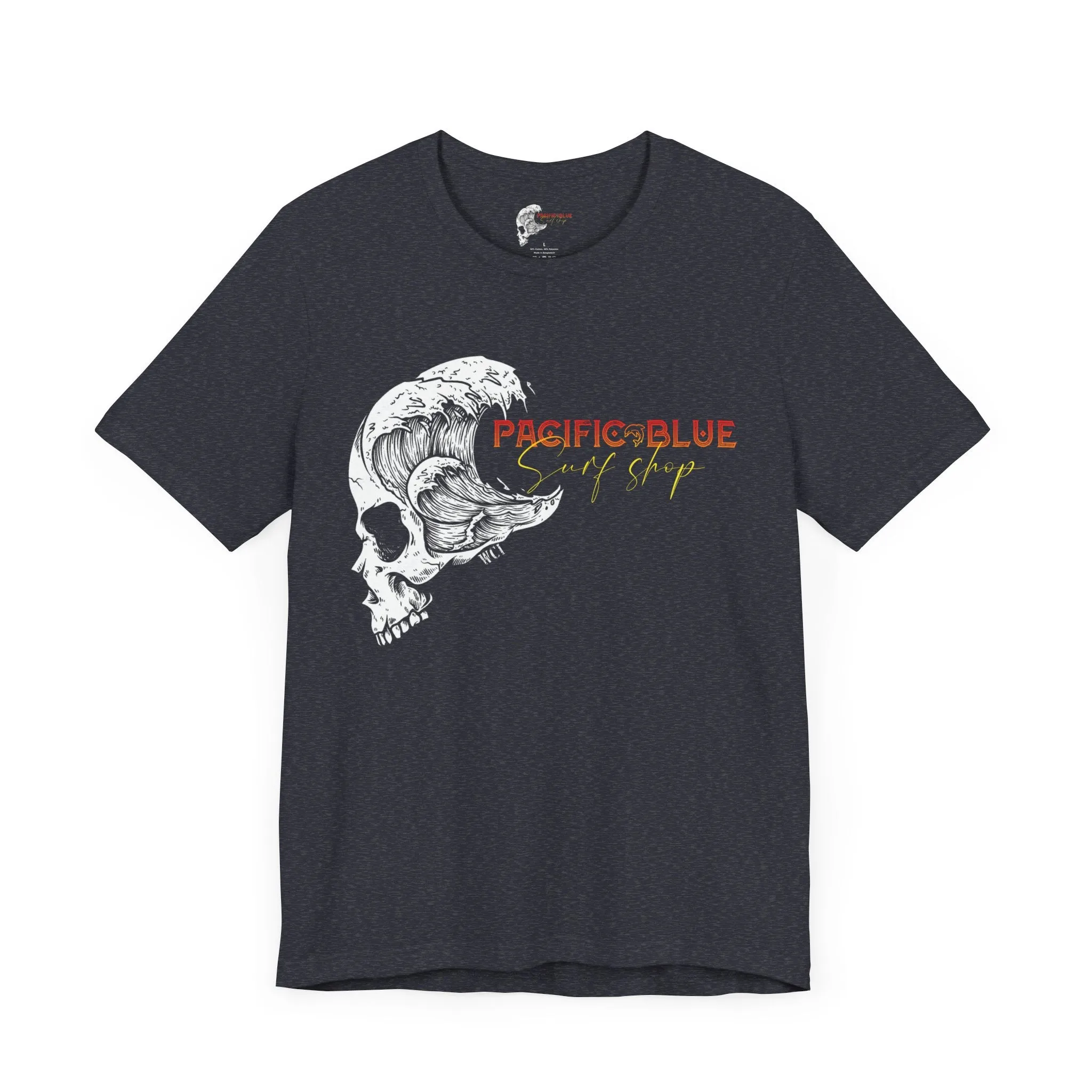 Skull Wave Sunset / Pacific Blue Surf Shop   /WCI  Short Sleeve Tee