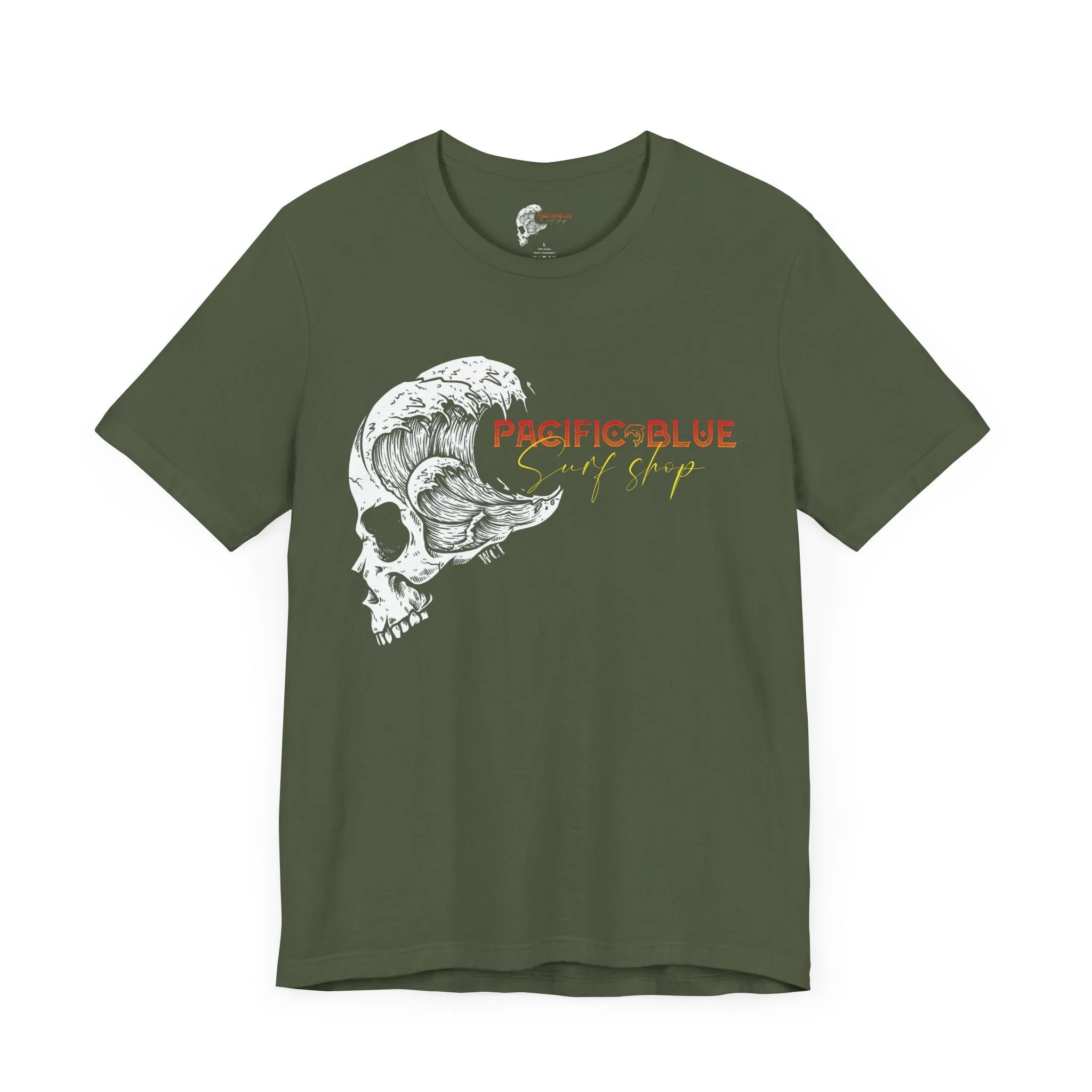 Skull Wave Sunset / Pacific Blue Surf Shop   /WCI  Short Sleeve Tee